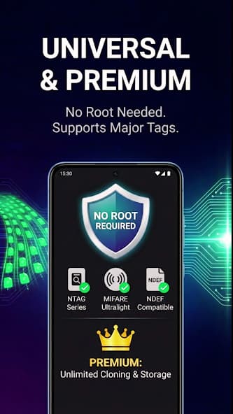 NFC Clone - Universal support and Premium